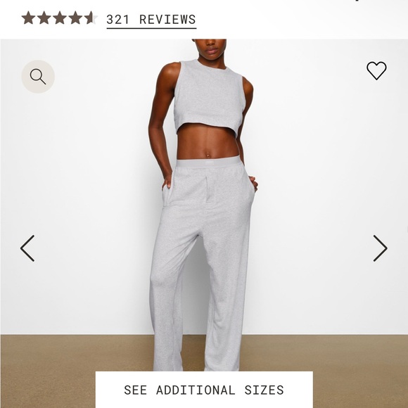 SKIMS BOYFRIEND LOOSE PANT NWT - Picture 3 of 3